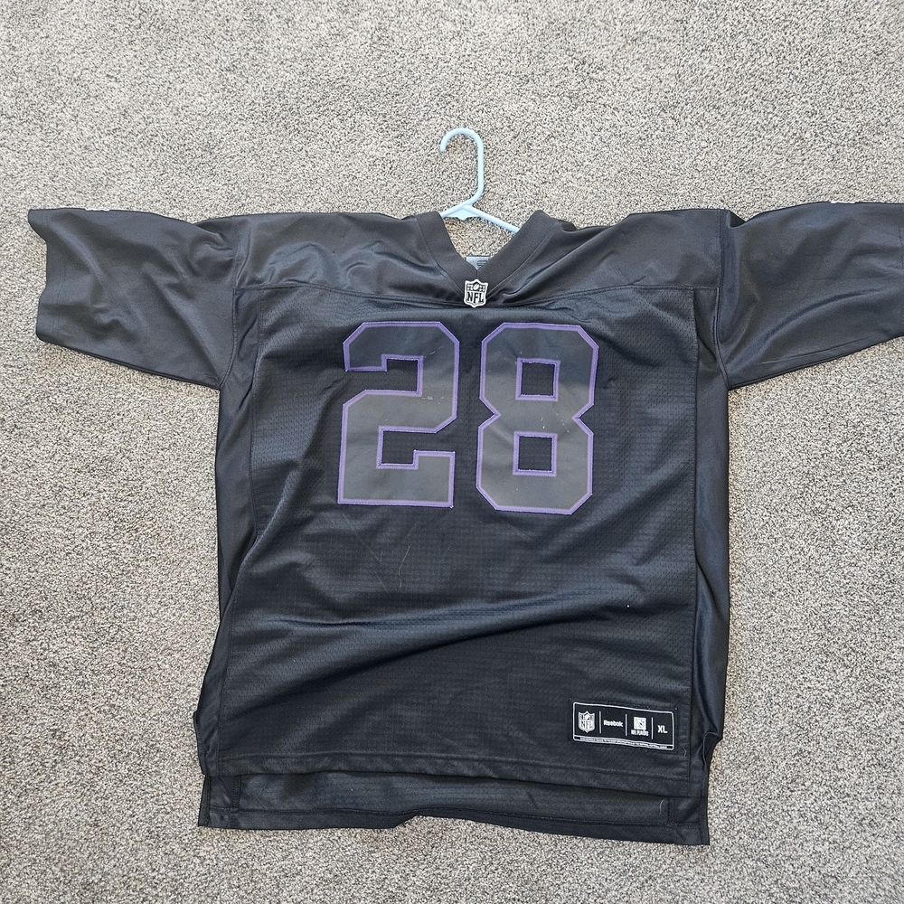 Reebok Black Sports Jersey